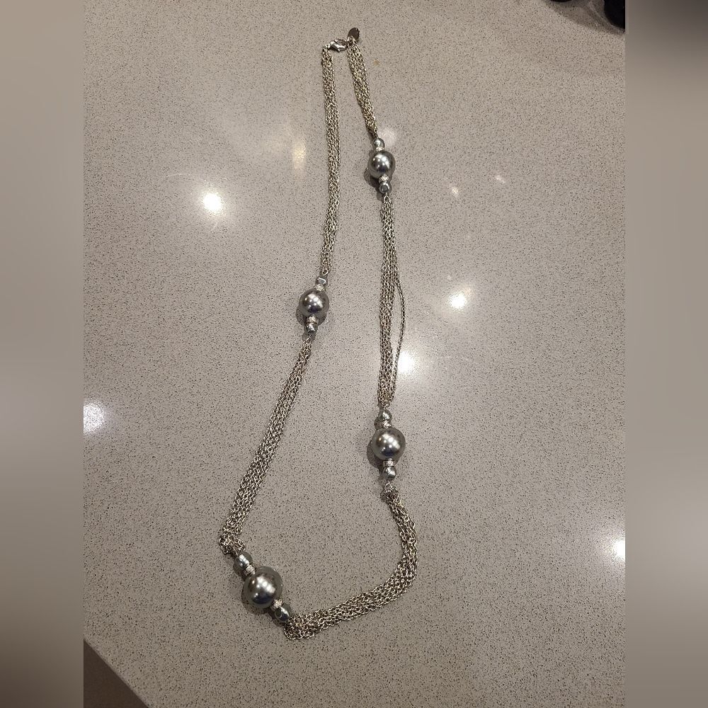 Talbots silver necklace 